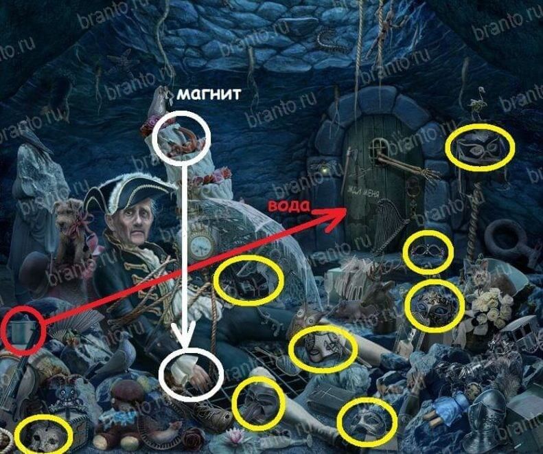 Проклятие пирата - прохождение игры