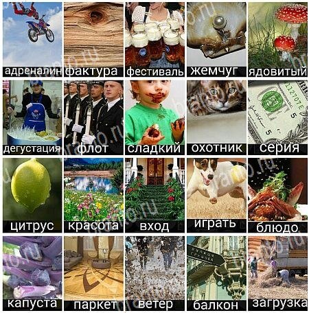380 слов - ответы на все уровни игры
