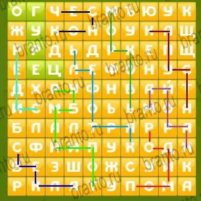 Игра Ребусворд - ответы на все уровни