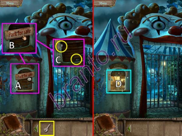 Таинственный парк: Разбитая пластинка - прохождение игры