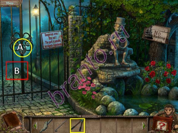 Таинственный парк: Разбитая пластинка - прохождение игры