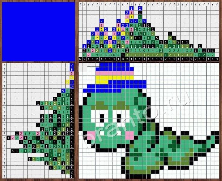 Игра Японский кроссворд - ответы