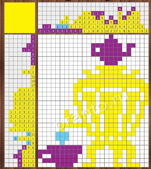 Игра Японский кроссворд - ответы